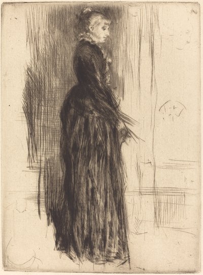 Het kleine fluwelen jurkje door James Abbott McNeill Whistler
