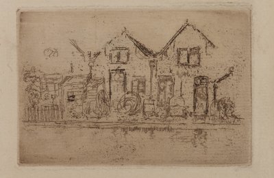 De Kleine Wagenmaker door James Abbott McNeill Whistler