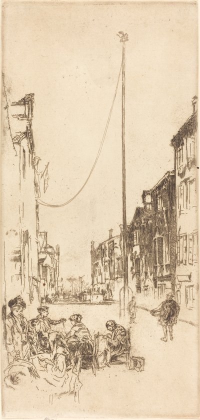 De mast door James Abbott McNeill Whistler