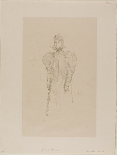 De Medici-kraag door James Abbott McNeill Whistler