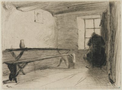 De vrek door James Abbott McNeill Whistler