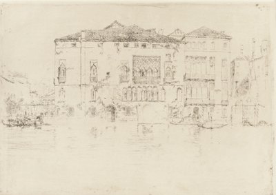 De Paleizen door James Abbott McNeill Whistler