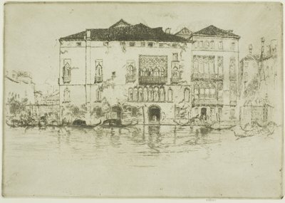 De paleizen door James Abbott McNeill Whistler