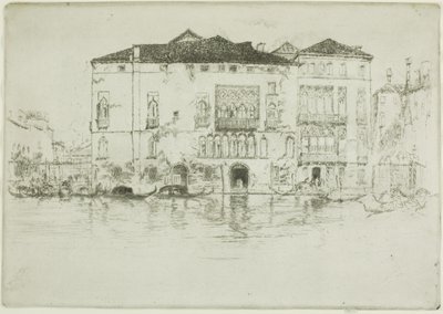 De Paleizen door James Abbott McNeill Whistler