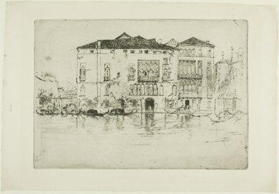 De Paleizen door James Abbott McNeill Whistler