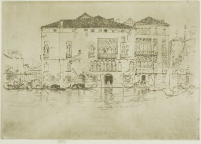 De Paleizen door James Abbott McNeill Whistler