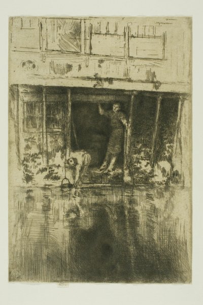 De Pierrot door James Abbott McNeill Whistler