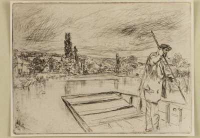 De punter door James Abbott McNeill Whistler