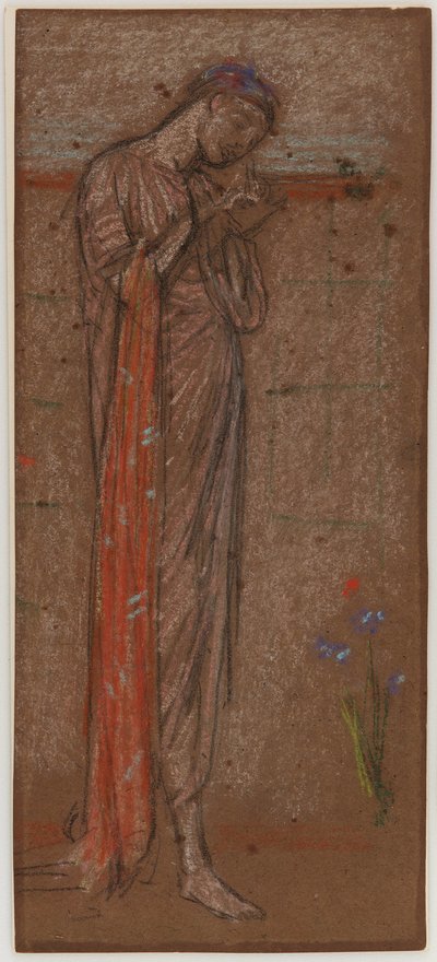 De Paarse Iris door James Abbott McNeill Whistler