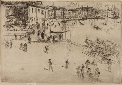 De Riva, nr. 2 door James Abbott McNeill Whistler