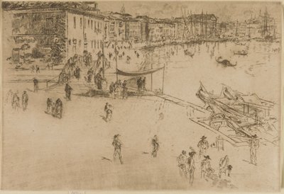 De Riva, nr. 2 door James Abbott McNeill Whistler
