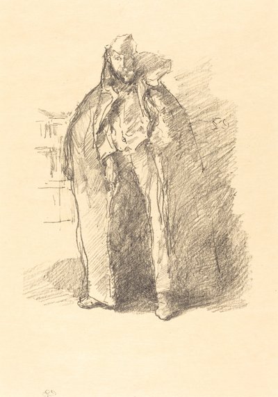 De Russische Schube door James Abbott McNeill Whistler