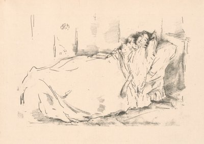 De Siësta door James Abbott McNeill Whistler