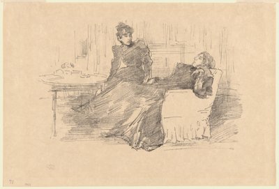 De zusters door James Abbott McNeill Whistler