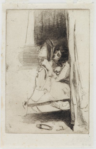De Pantoffel door James Abbott McNeill Whistler
