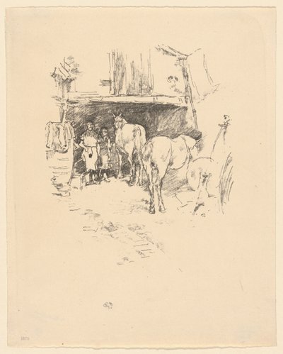 De werf van Smith door James McNeill Whistler