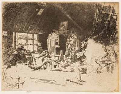 De Smidse door James Abbott McNeill Whistler