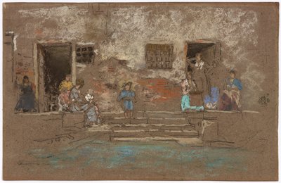 De trappen door James Abbott McNeill Whistler