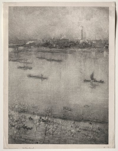 De Theems door James McNeill Whistler