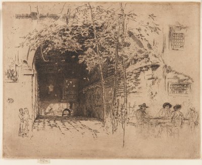 De Traghetto, nr. 2 door James Abbott McNeill Whistler