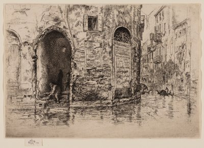 De Twee Deuren door James Abbott McNeill Whistler