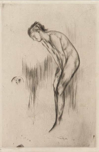Tillie: Een model door James Abbott McNeill Whistler