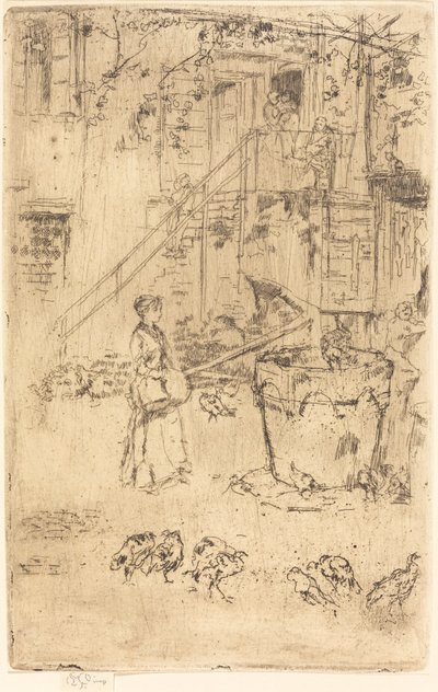 Kalkoenen door James Abbott McNeill Whistler