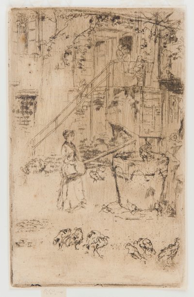 Kalkoenen door James Abbott McNeill Whistler