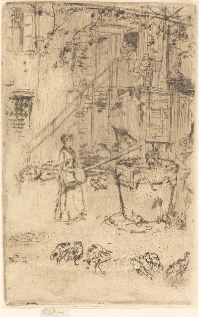Kalkoenen door James Abbott McNeill Whistler
