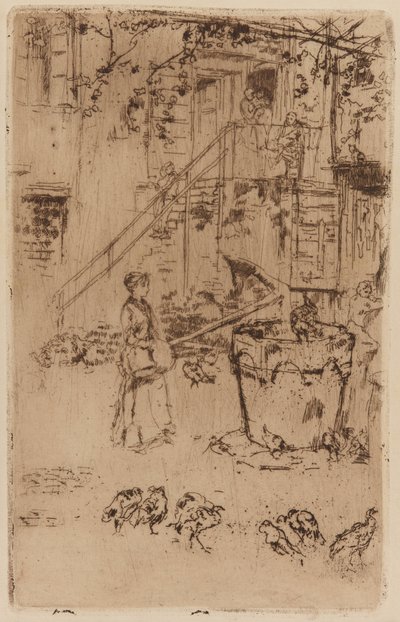 Kalkoenen door James Abbott McNeill Whistler