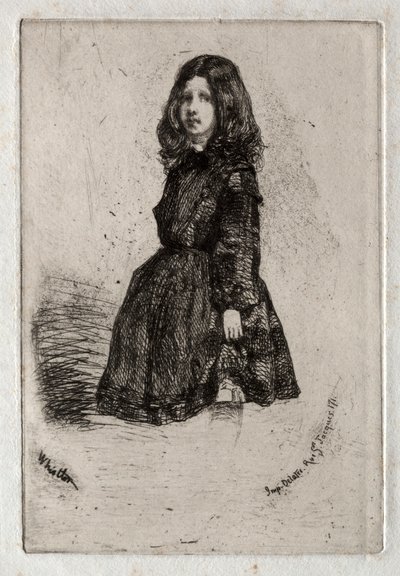 Twaalf etsen uit de natuur:  Annie door James McNeill Whistler