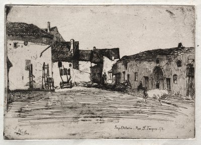 Twaalf etsen uit de natuur:  Liverdun door James McNeill Whistler