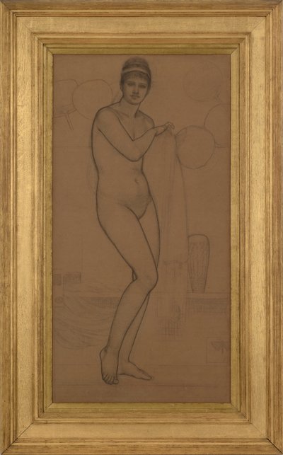 Venus (Staande Naakt) door James Abbott McNeill Whistler