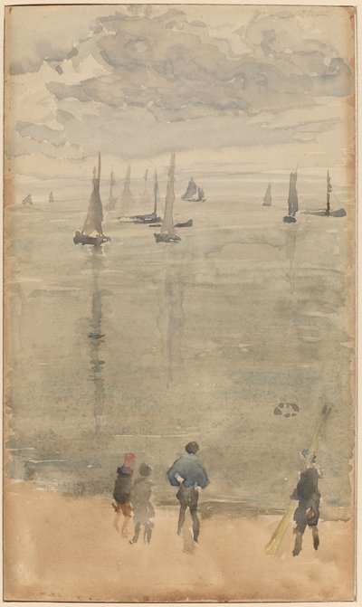 Violet...De Terugkeer van de Vissersboten door James Abbott McNeill Whistler