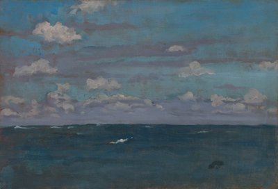 Violet en zilver - de diepe zee door James McNeill Whistler