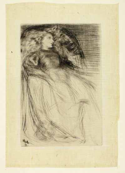 Vermoeid door James Abbott McNeill Whistler