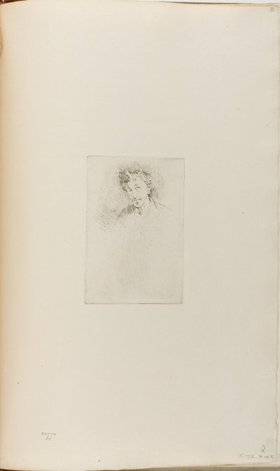 Whistler met de Witte Lok door James Abbott McNeill Whistler