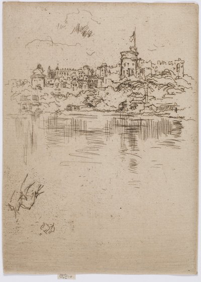 Windsor Castle door James Abbott McNeill Whistler