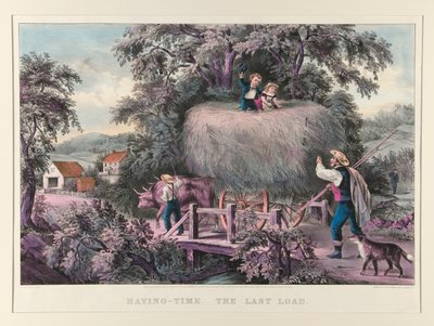 Hooitijd. De laatste lading door James Merritt Ives