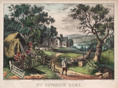 Het huis van mijn jeugd door James Merritt Ives