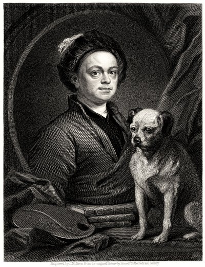 Gulielmus Hogarth, 19e eeuw door James Mollison