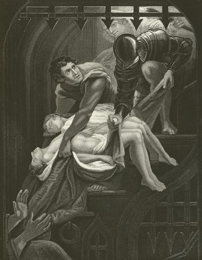Moord op de twee prinsen door James Northcote