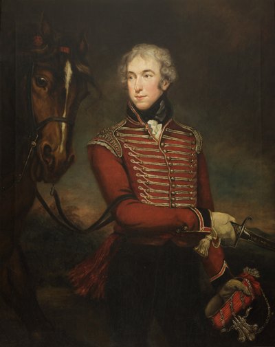 Portret van Sir John Fleming Leicester, Bart., c.1802 door James Northcote