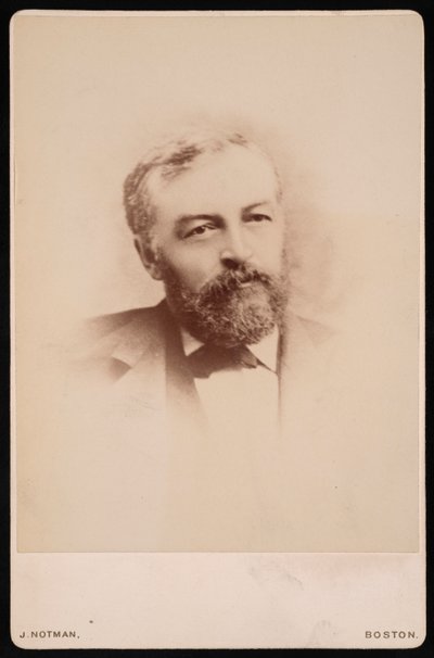 Portret van Samuel Pierpont Langley 1834-1906, Voor 1890 door James Notman