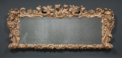 Bovenmantel Spiegel, ca. 1740 door James Pascall