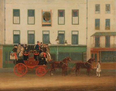 De Londen-Manchester Postkoets, 