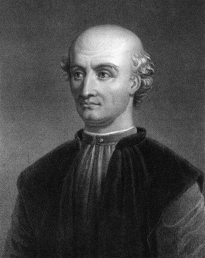 Donato Bramante, Italiaanse Renaissance architect, 1836 door James Posselwhite