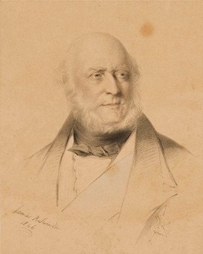 Portret van een onbekende zitter door James Rannie Swinton
