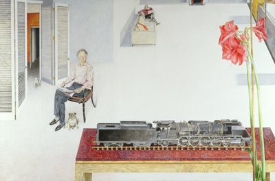 Portret van Lord John Cholmondeley, 1968 door James Reeve