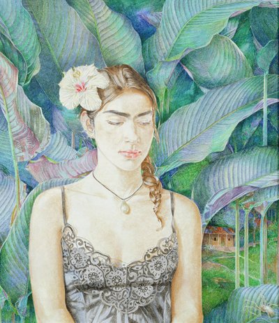 Portret van de Schoonzus van de Ranchero, 1988 door James Reeve